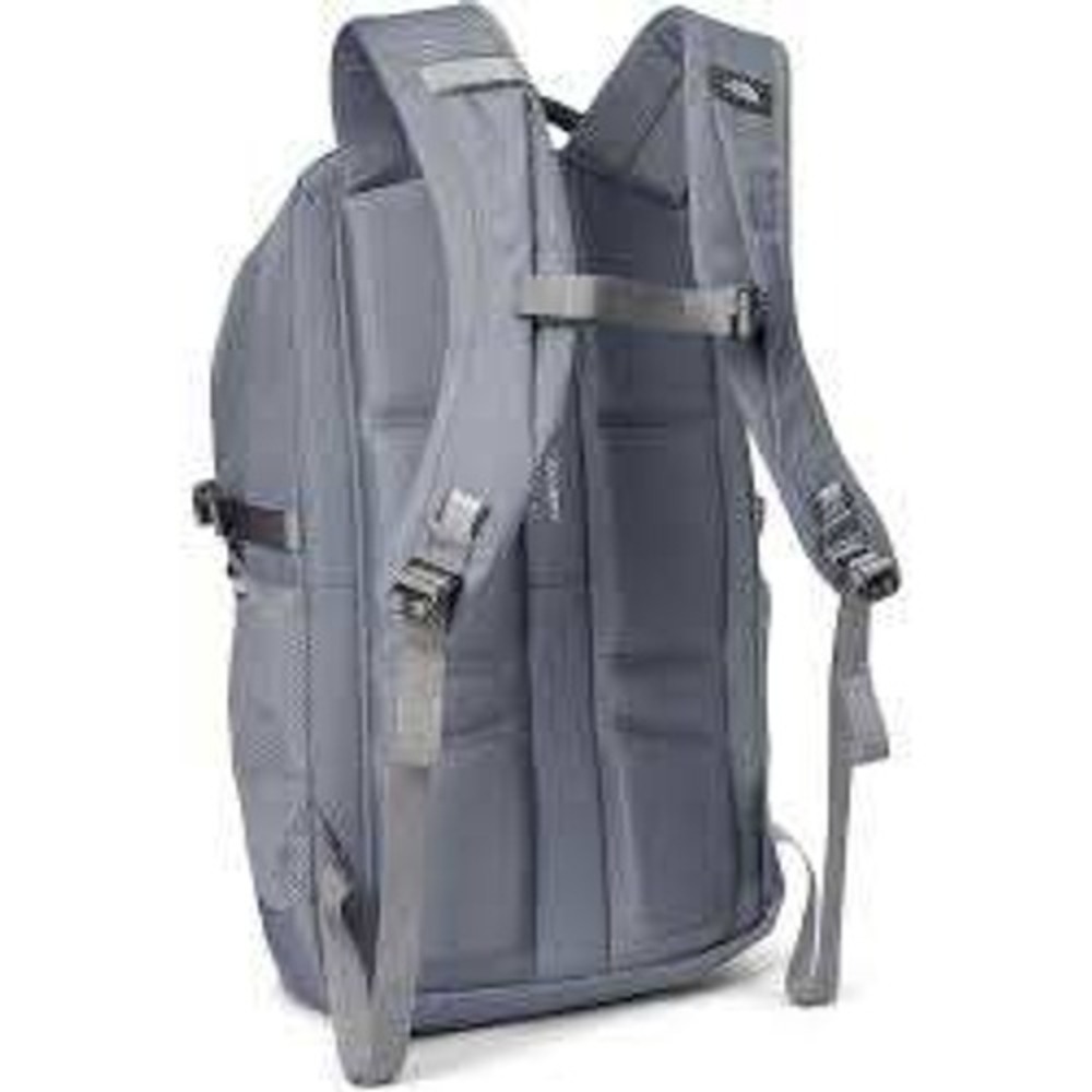 The North Face Pivoter Everyday Laptop Backpack Mid Grey Dark Heather/TNF Black - Picture 3 of 12